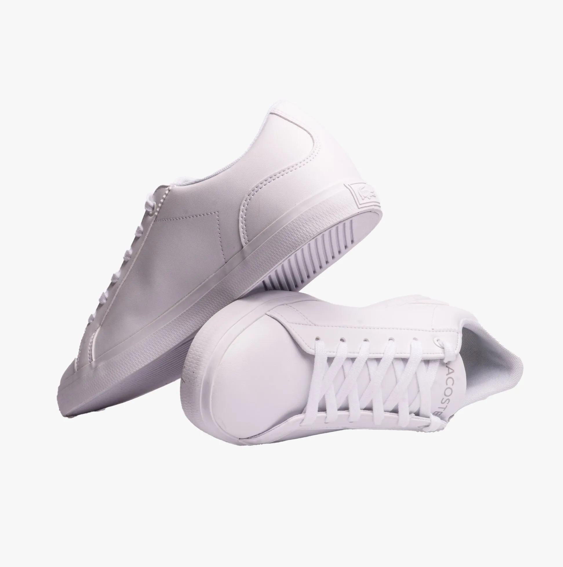 Lacoste LEROND BL 21 1 Unisex Kids Trainers White