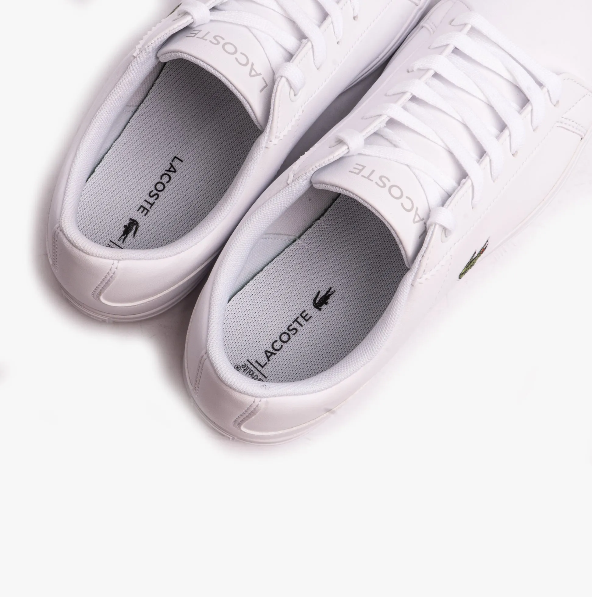 Lacoste LEROND BL 21 1 Unisex Kids Trainers White