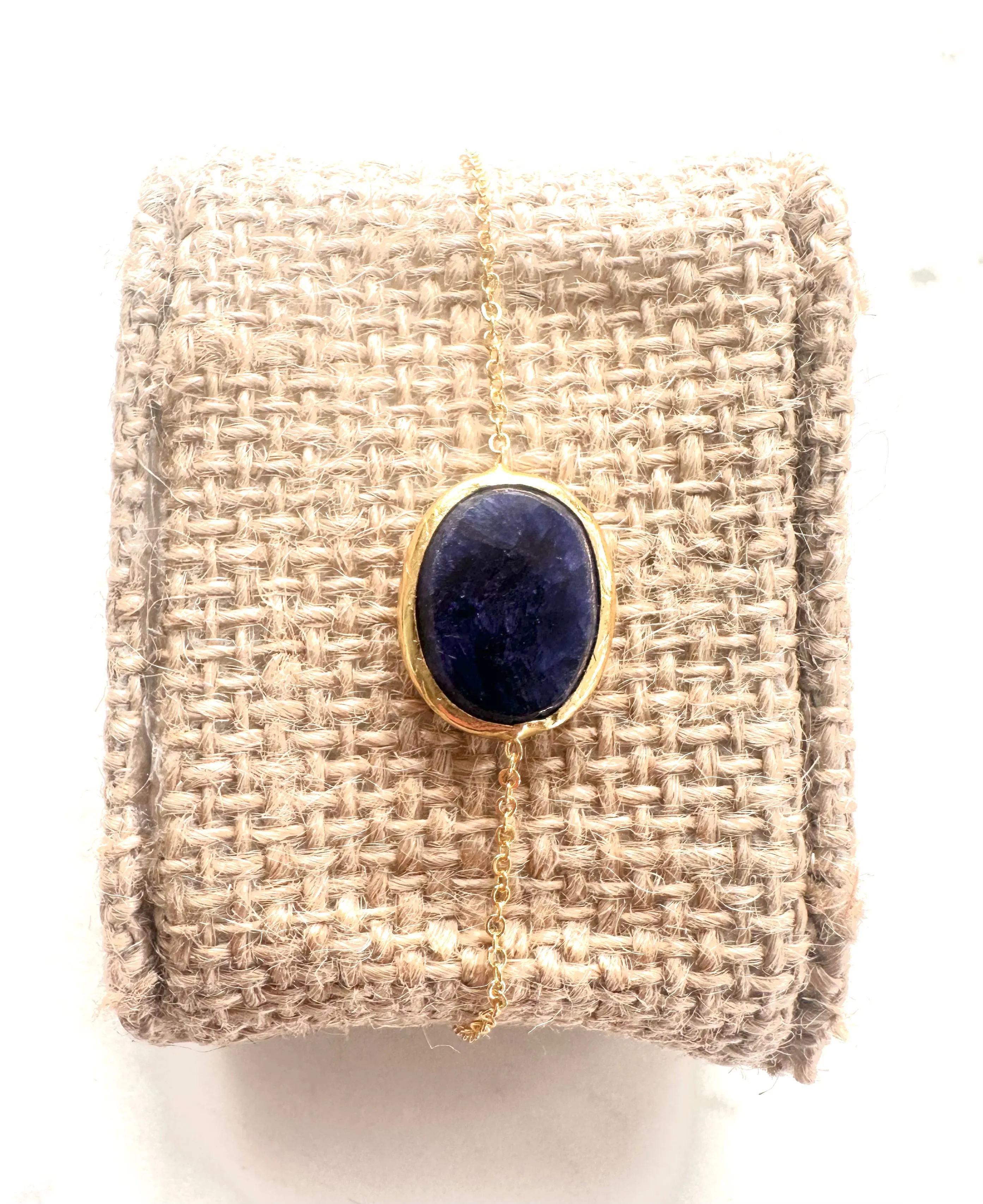 Lapis Lazuli Minimal Bracelet