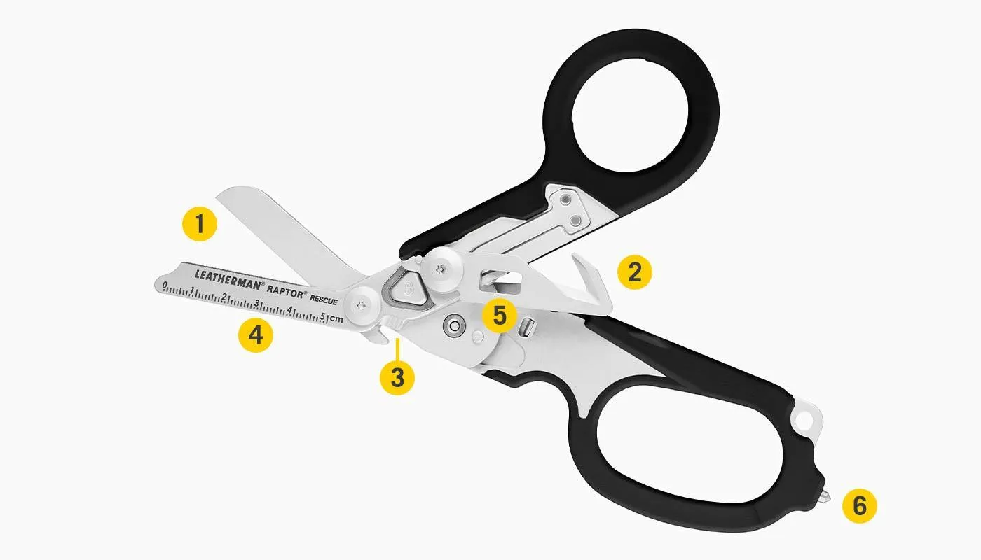 Leatherman trauma Shears RAPTOR RESCUE - Black