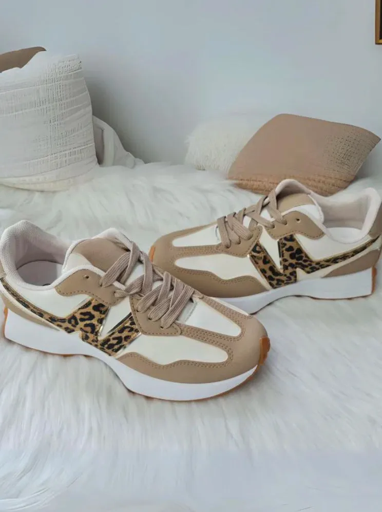 Leopard Detail Trainers