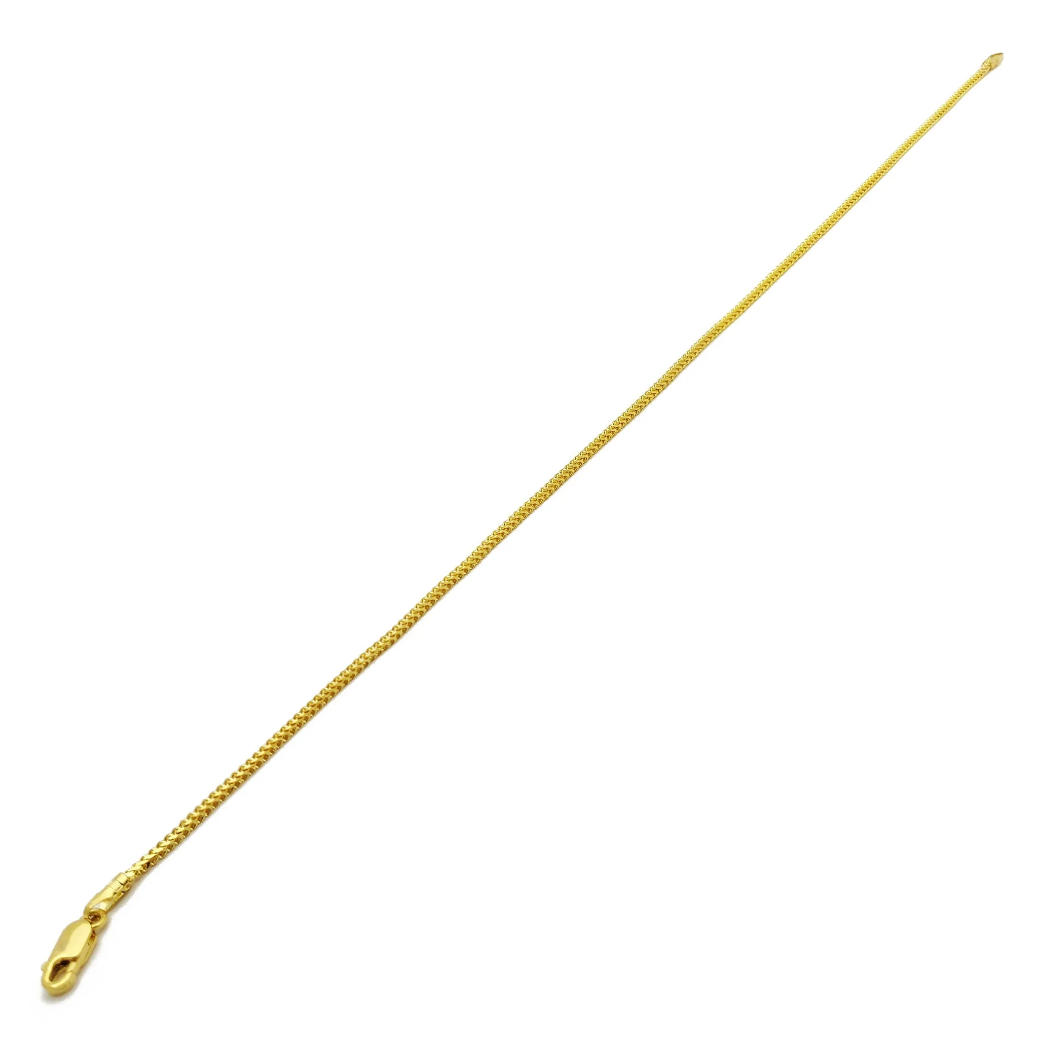 Lightweight Franco Link Bracelet (14K)