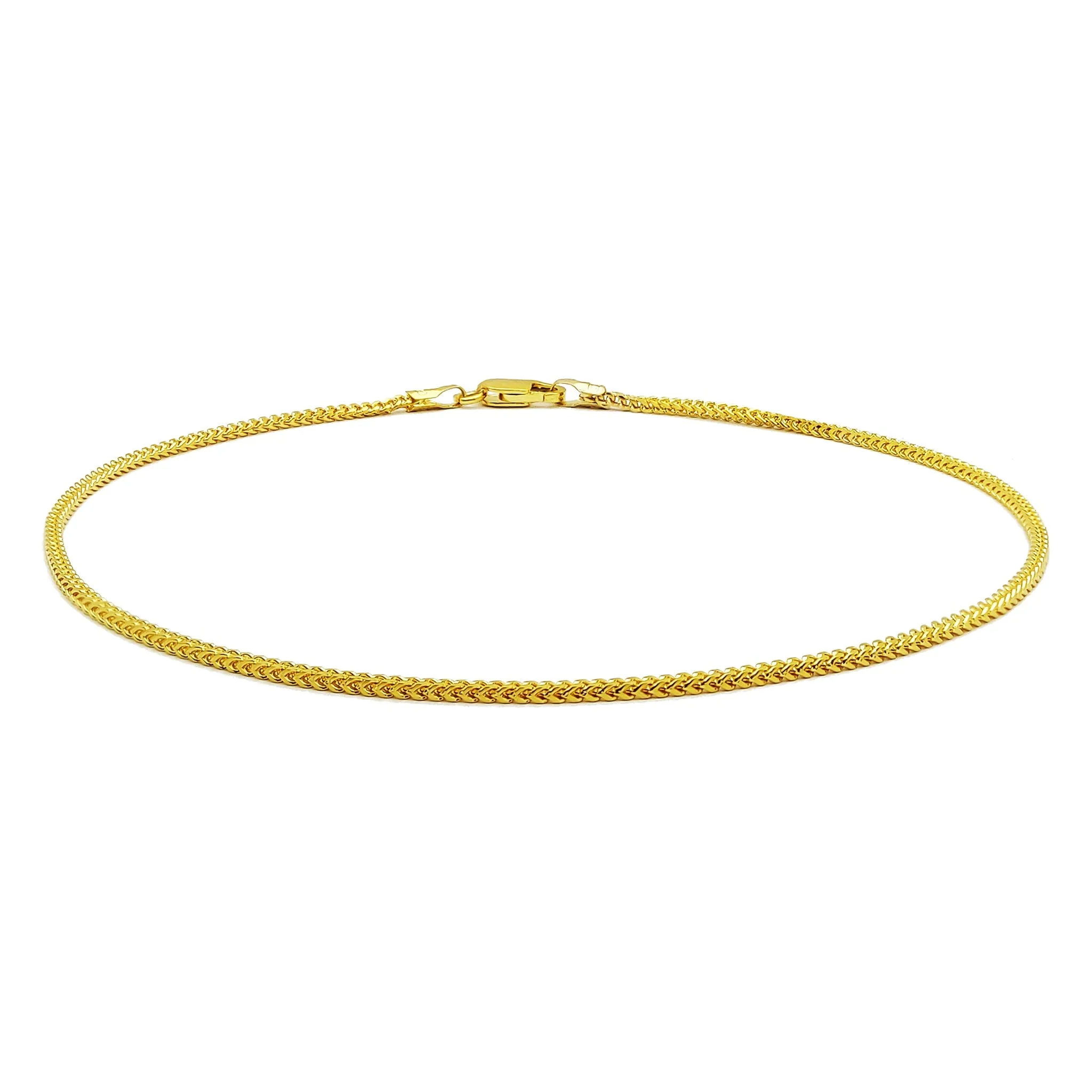 Lightweight Franco Link Bracelet (14K)