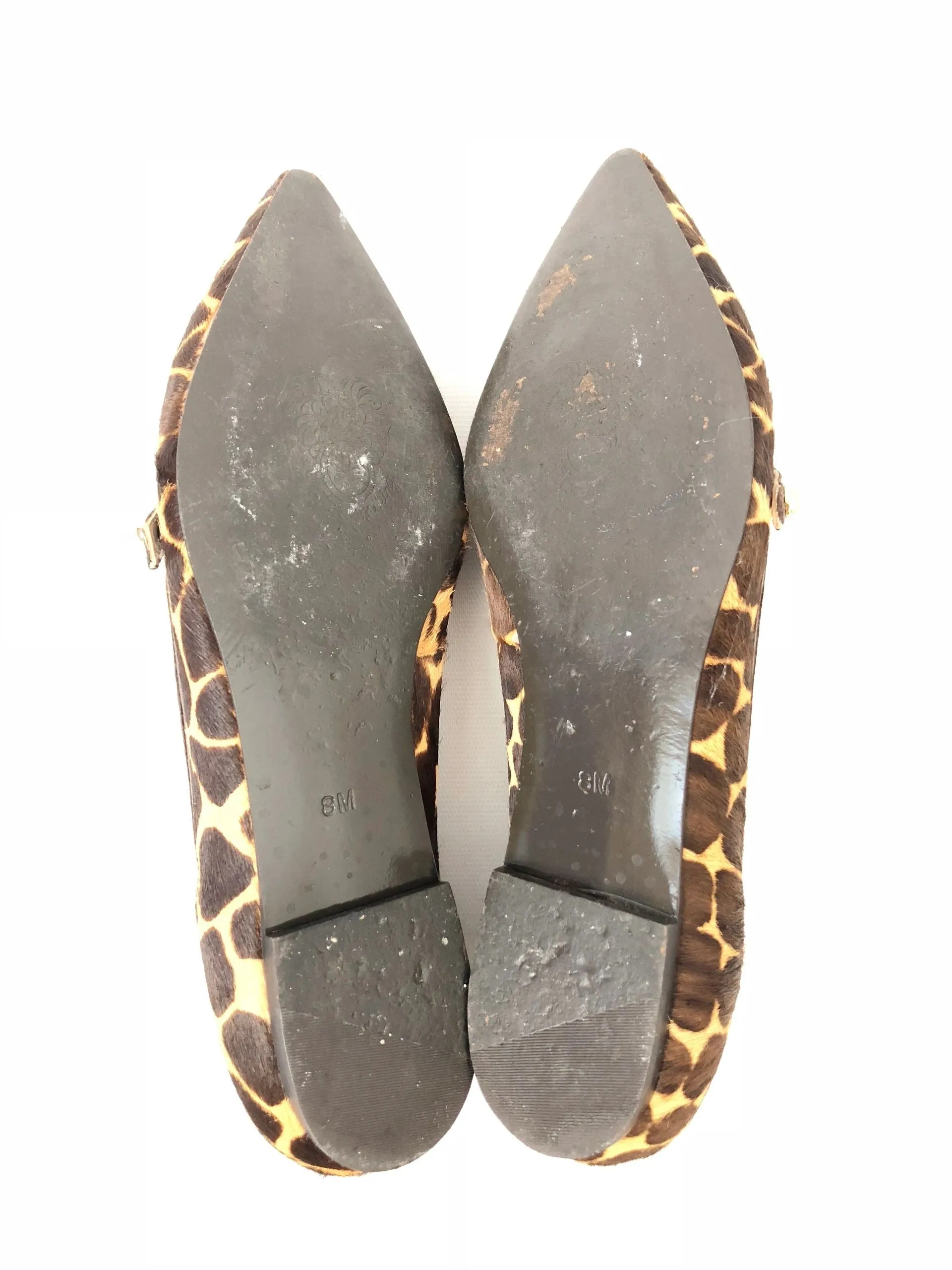 Lilly Pulitzer Calf-Hair Flats Size 8 M