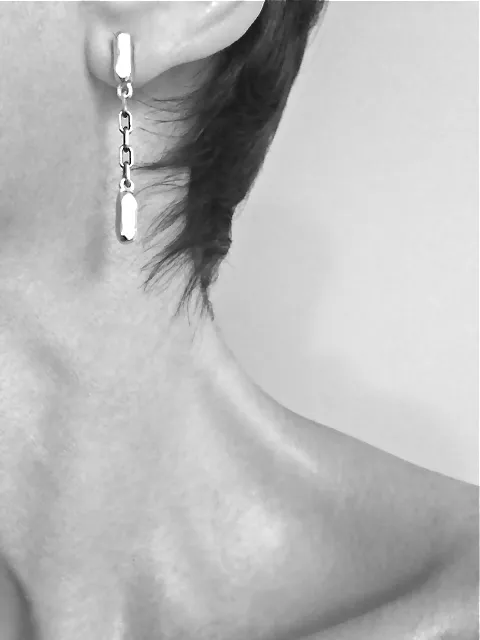 Line Drop earring