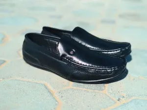 Loafer Shoes Genuine Leather Black
