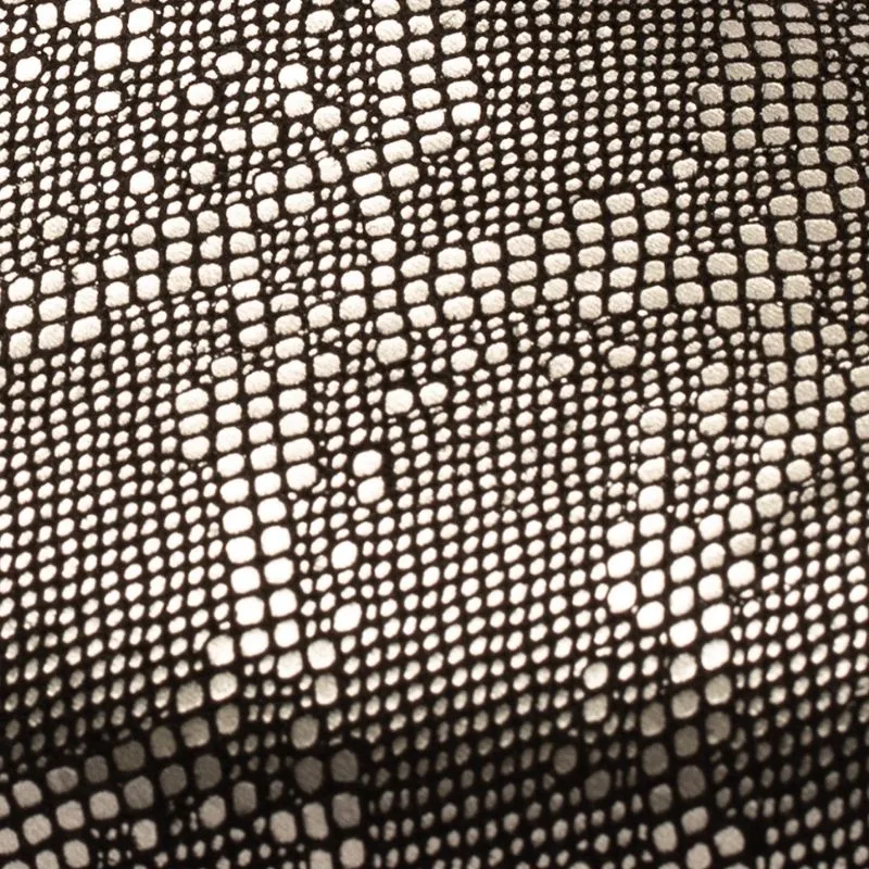 LOAFER Silver | Lattice Leather