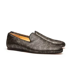 LOAFER Silver | Lattice Leather