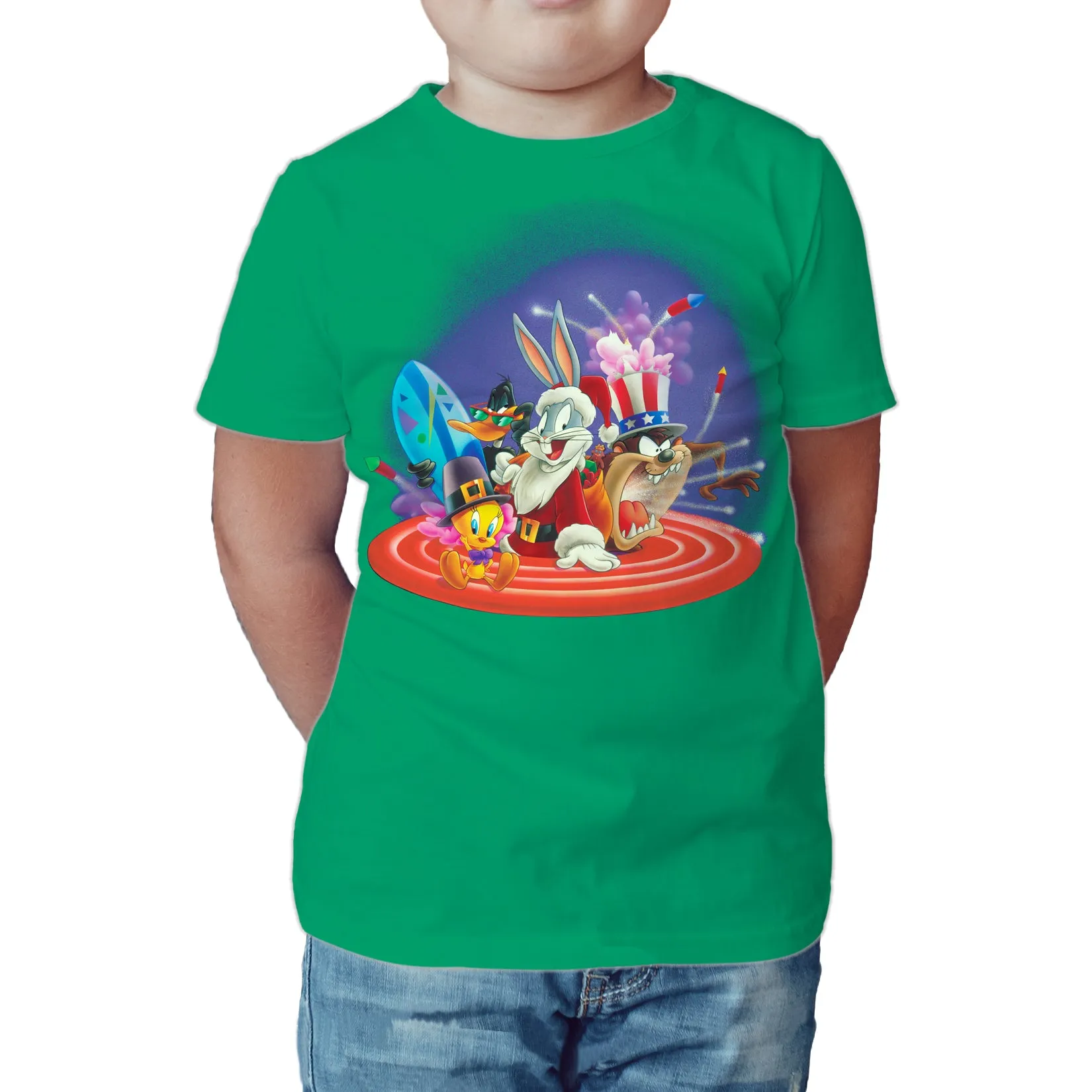Looney Tunes American Holiday Official Kid's T-Shirt
