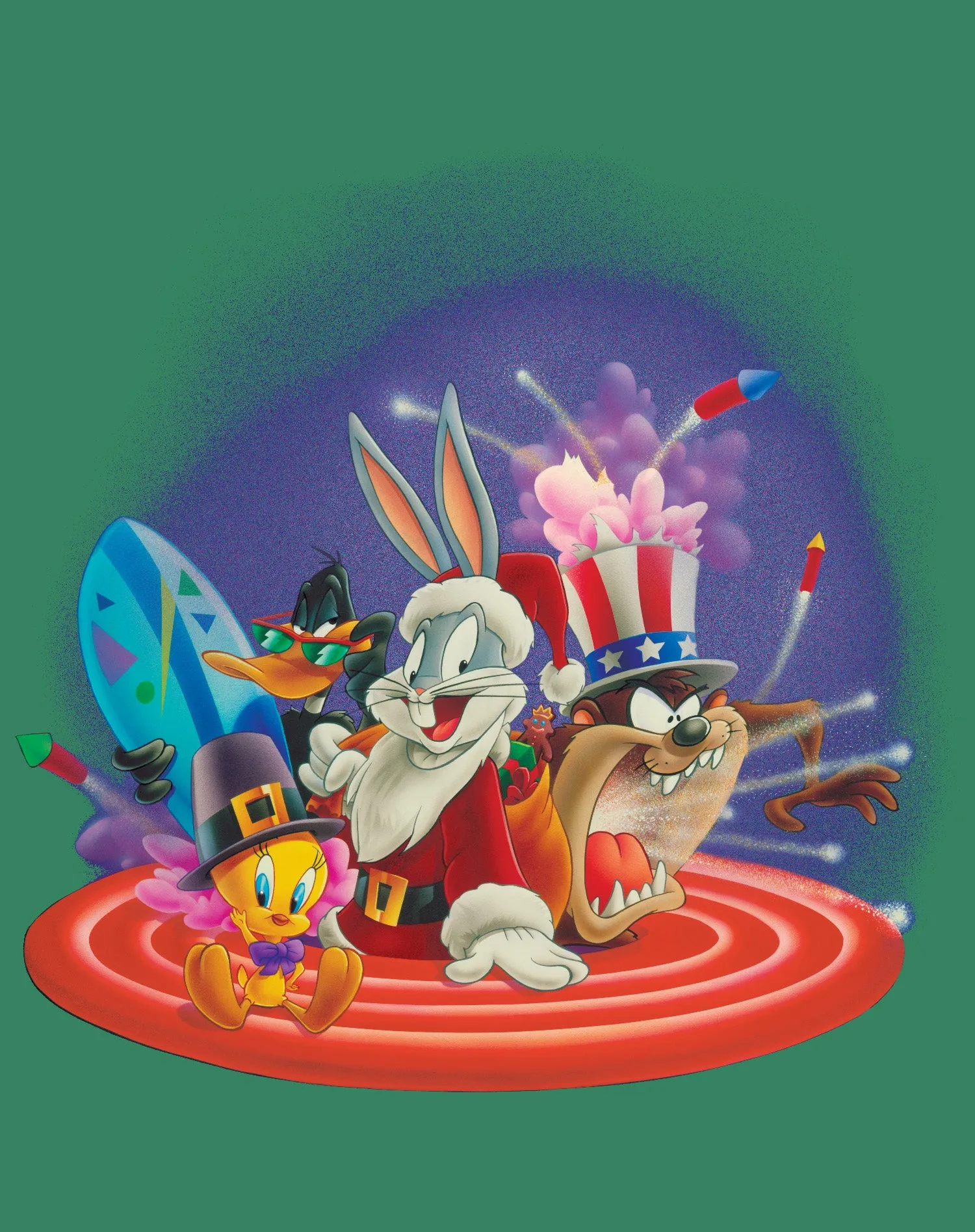 Looney Tunes American Holiday Official Kid's T-Shirt