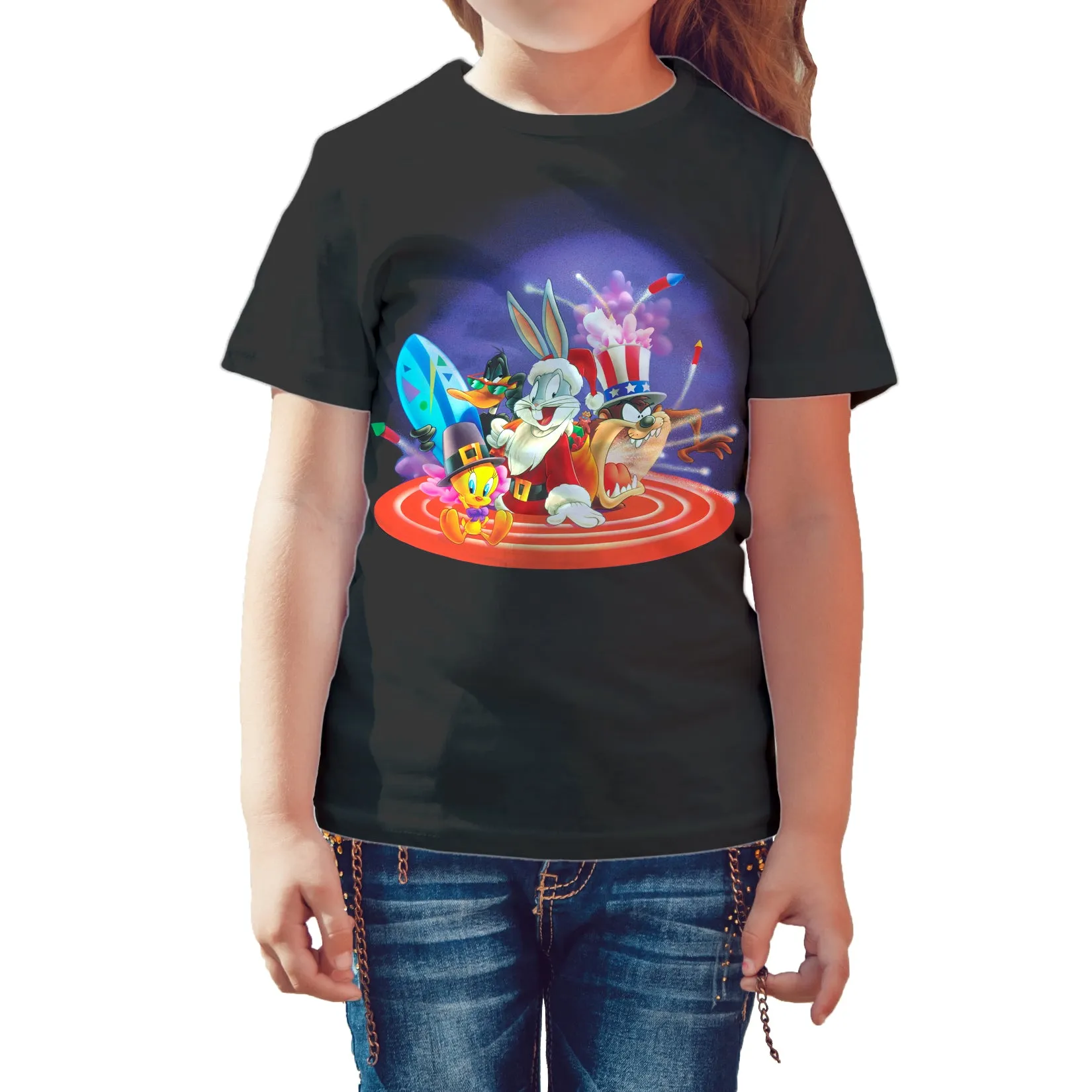 Looney Tunes American Holiday Official Kid's T-Shirt