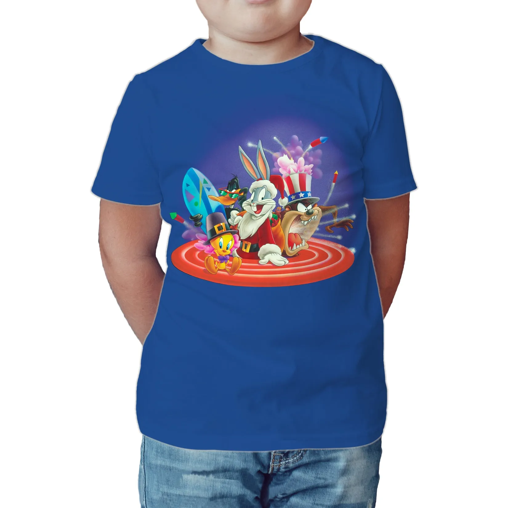 Looney Tunes American Holiday Official Kid's T-Shirt