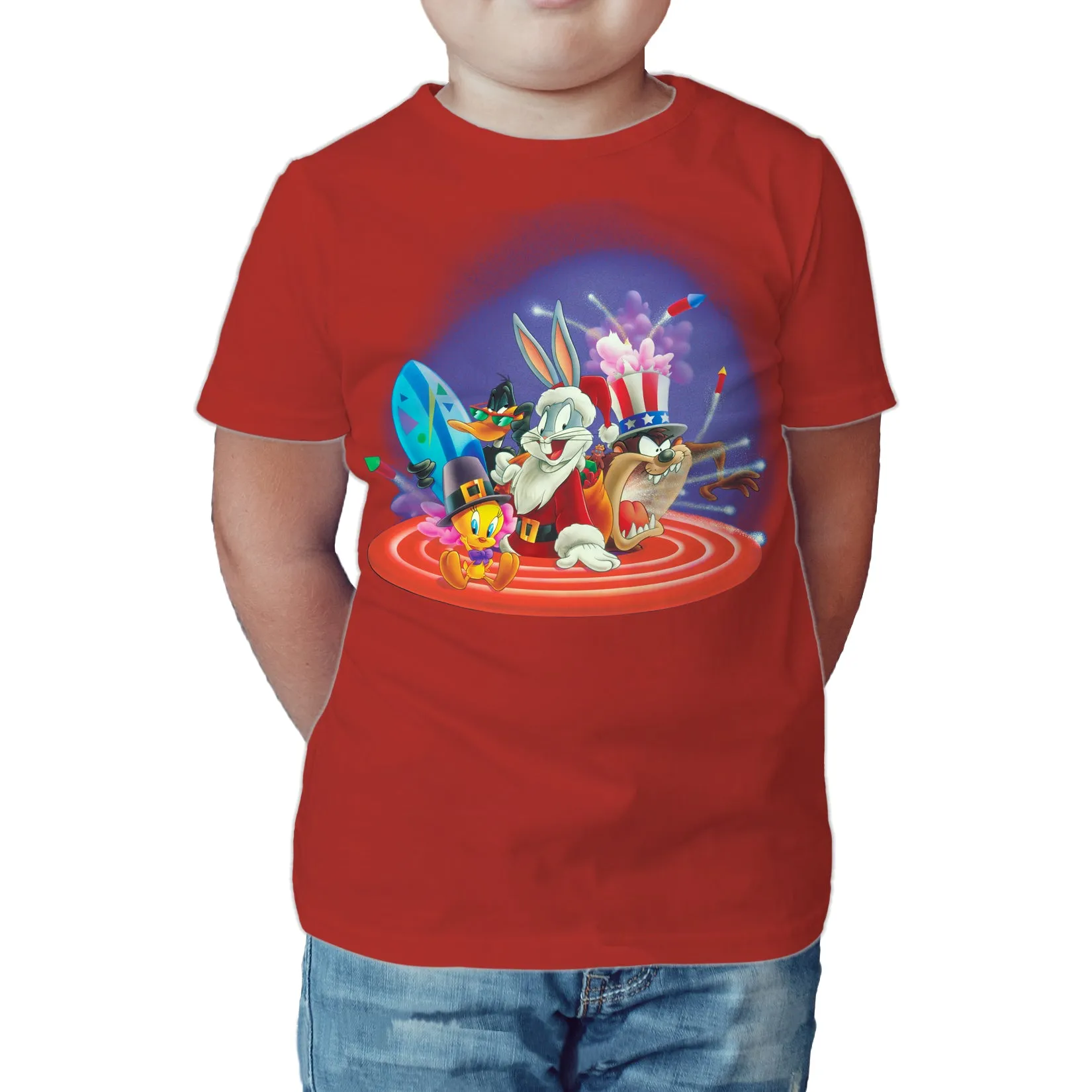Looney Tunes American Holiday Official Kid's T-Shirt