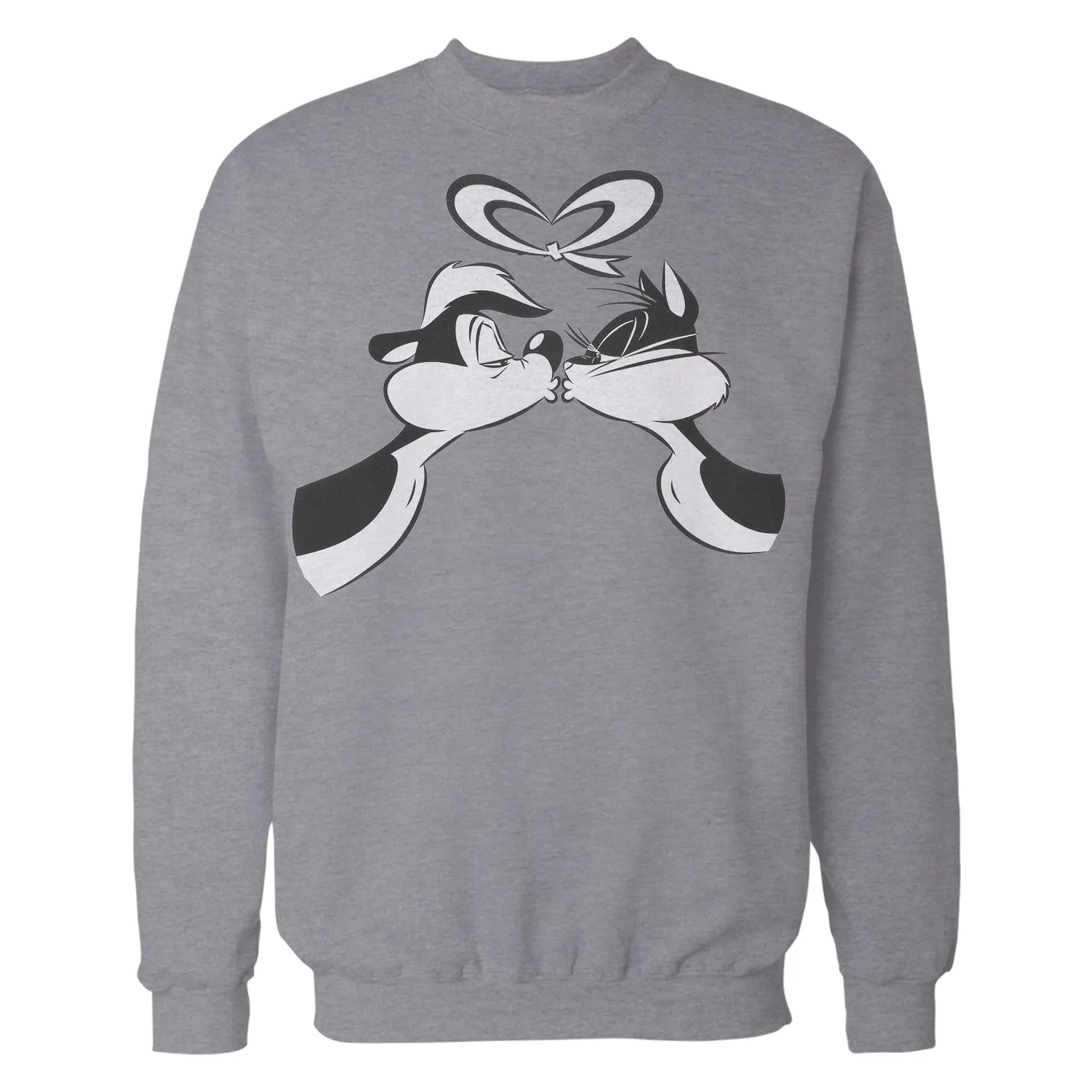 Looney Tunes Pepe Le Pew Valentines Kiss Official Sweatshirt