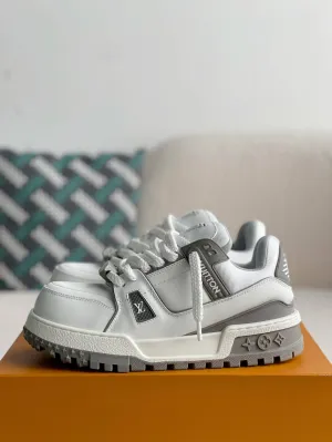 Louis Vuitton LV Trainer Grey White Maxi Sneaker