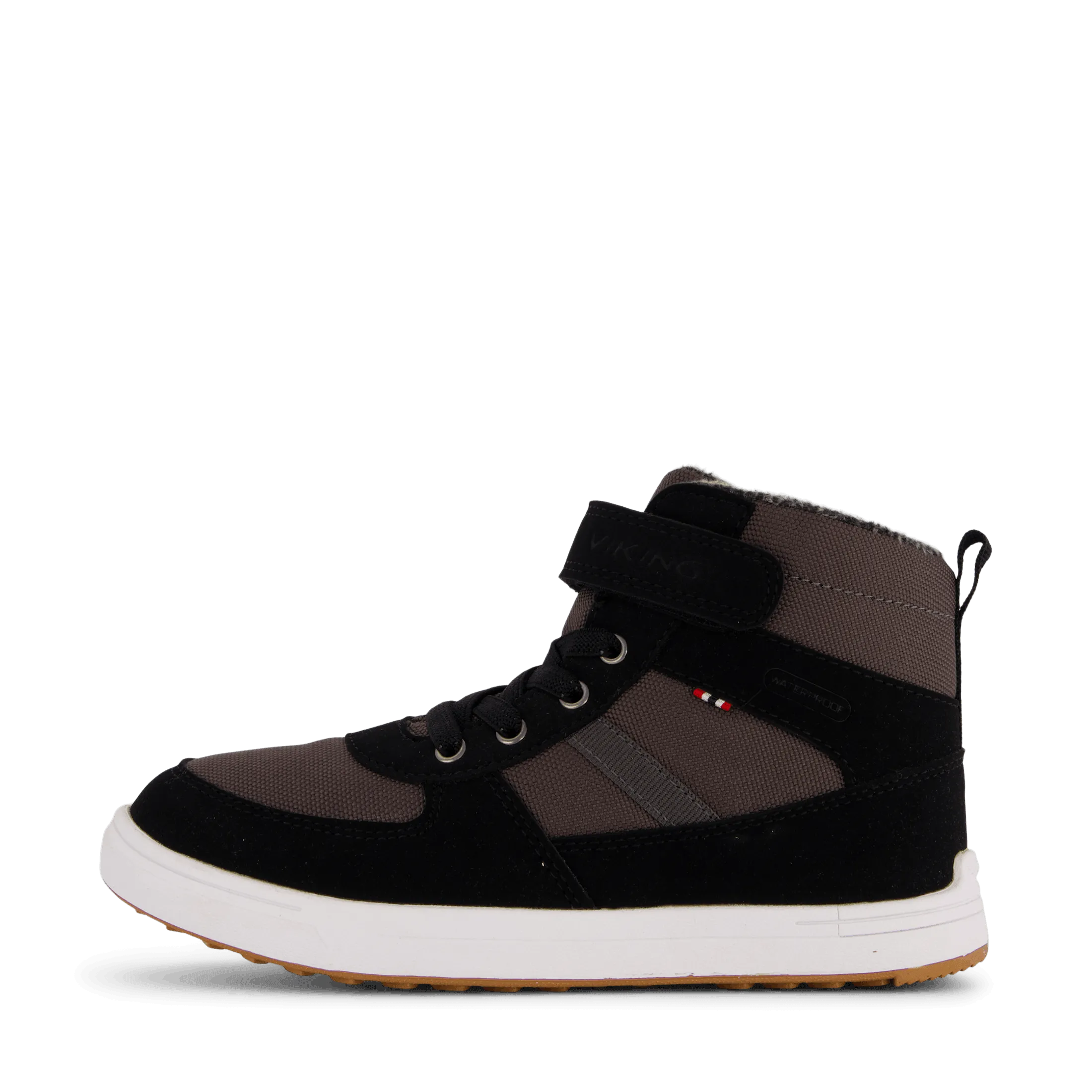 Lucas Mid WP Warm Jr Black/Charcoal