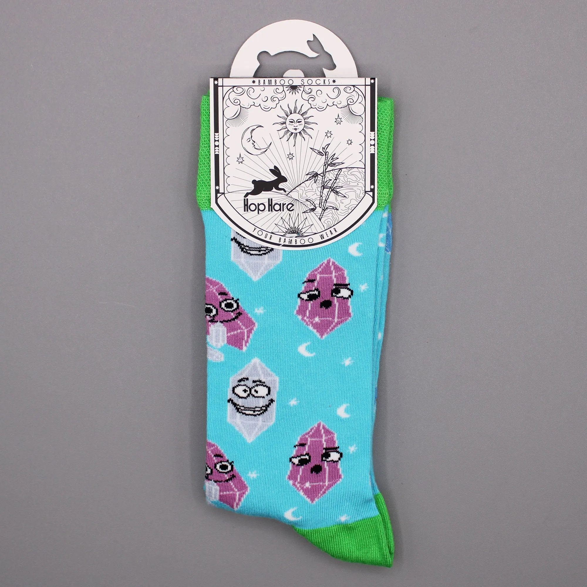 Lucky Gemstones Socks Bamboo S/M