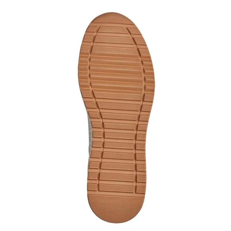 Marco Tozzi Womens Cream Comb Fashion Trainer 2-23738-44