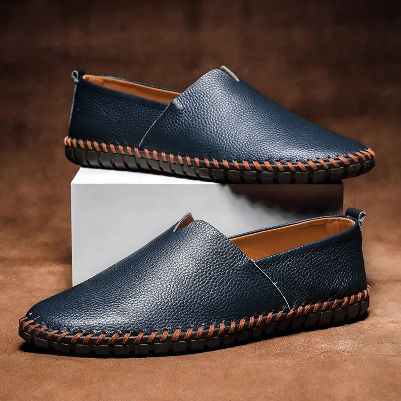 Massimo Leather Loafers