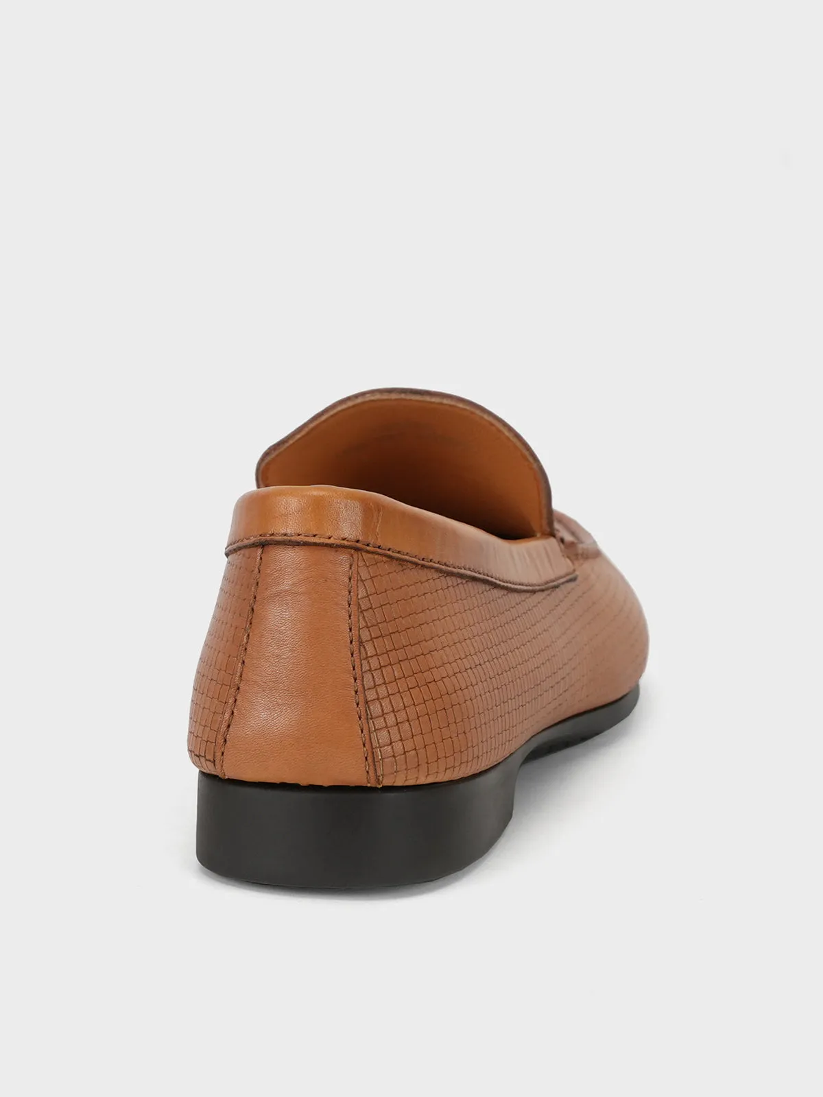 Men "FELIPE" Penny Keeper Casual Slip-On Leather Moccasins