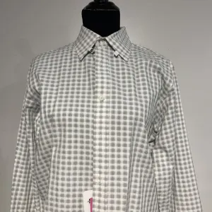 Mens Black Check Shirt