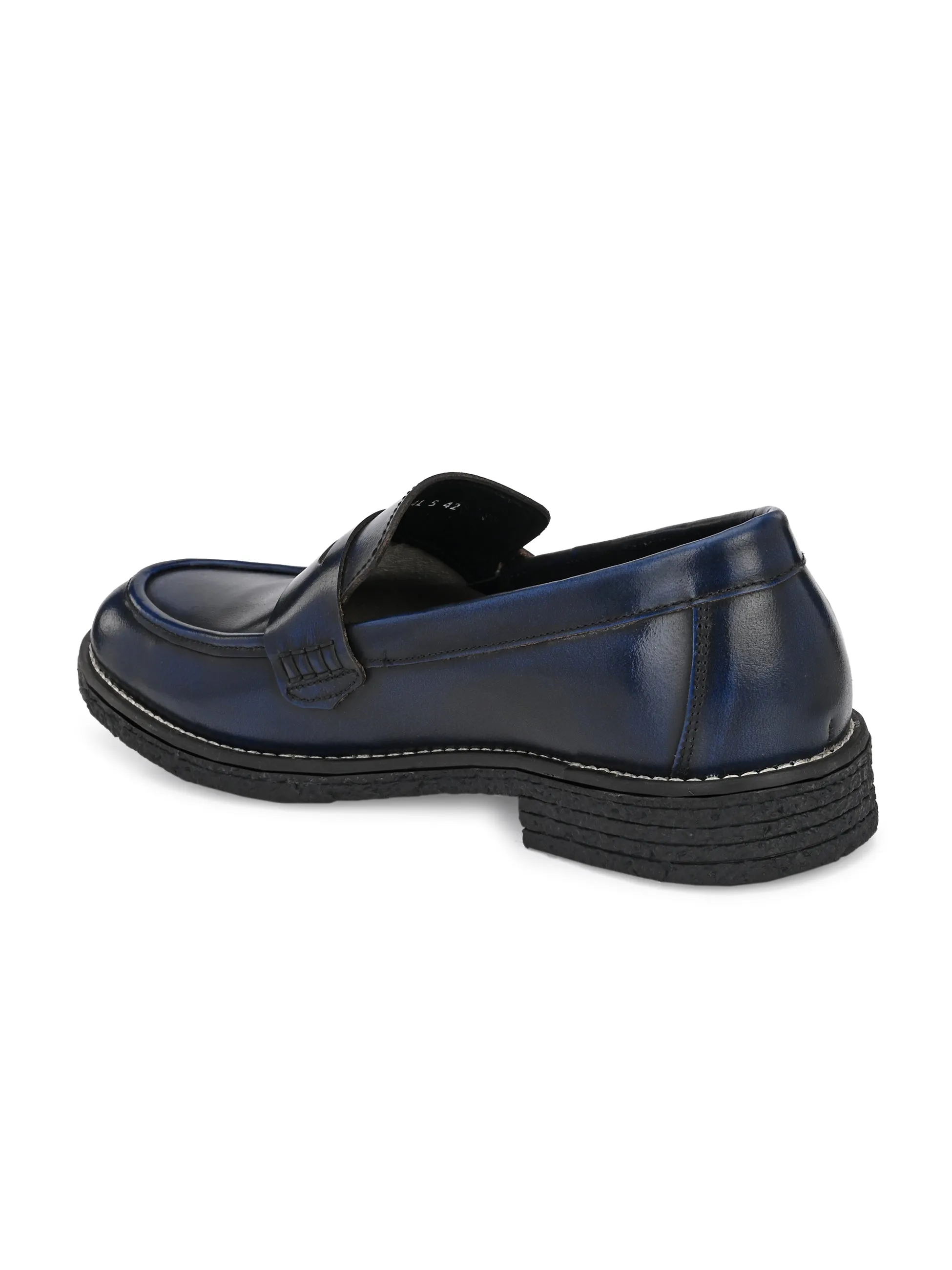MEN'S BRUSH OFF LEATHER MOCCASIN