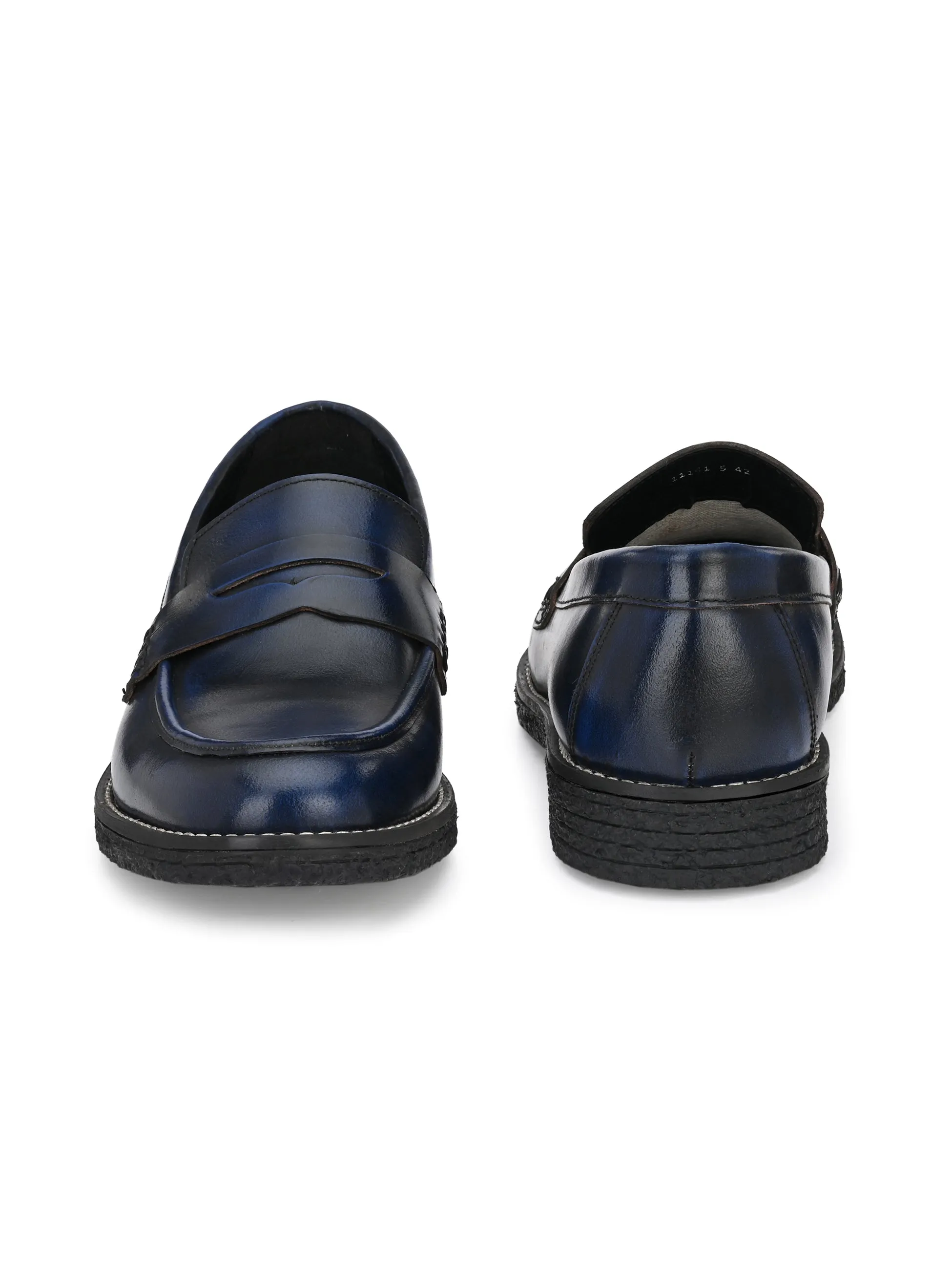 MEN'S BRUSH OFF LEATHER MOCCASIN