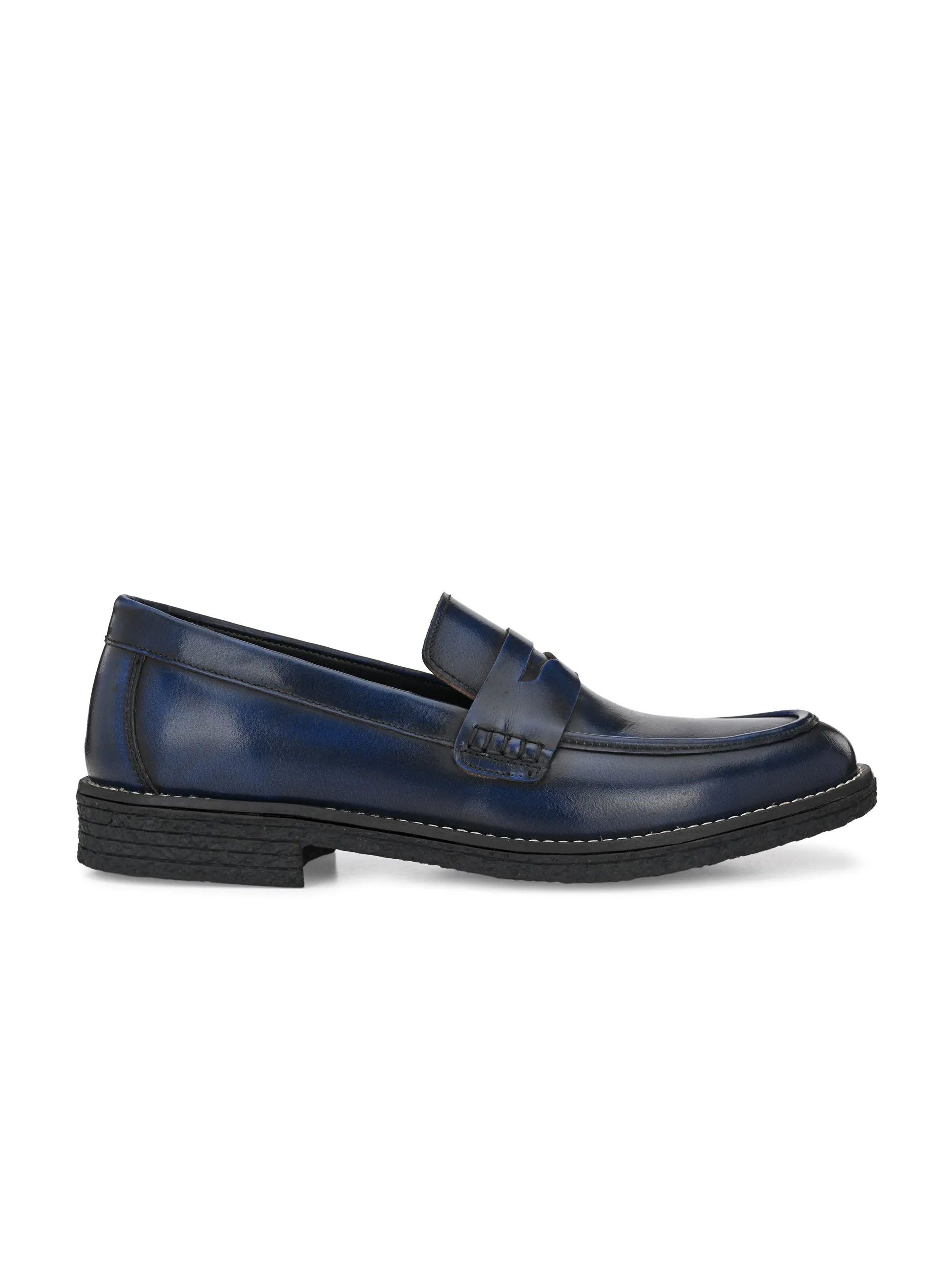 MEN'S BRUSH OFF LEATHER MOCCASIN