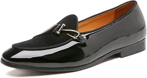 Men's Casual Loafers Black Brown Blue