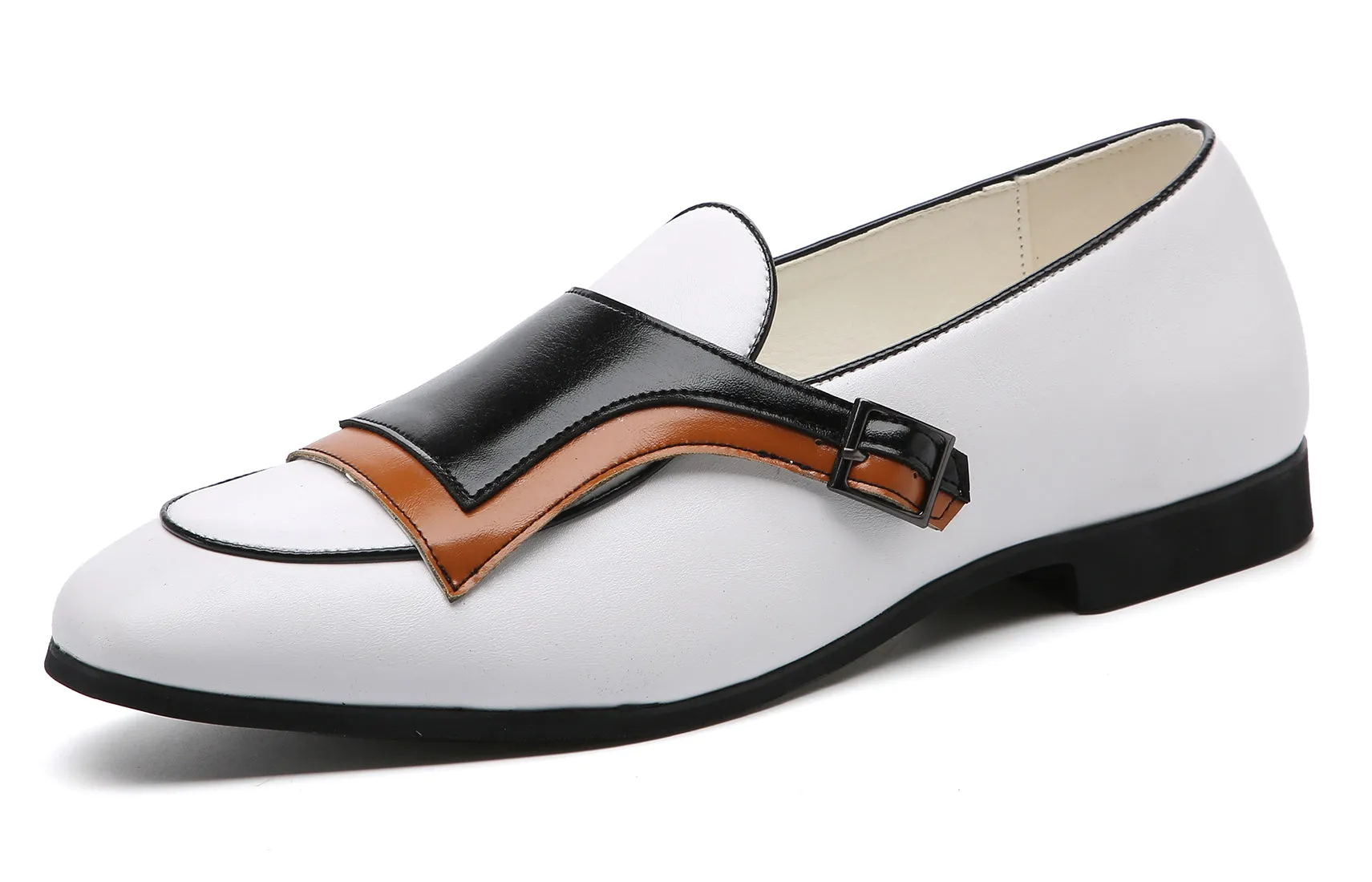 Men's Casual Monk-Strap Loafers