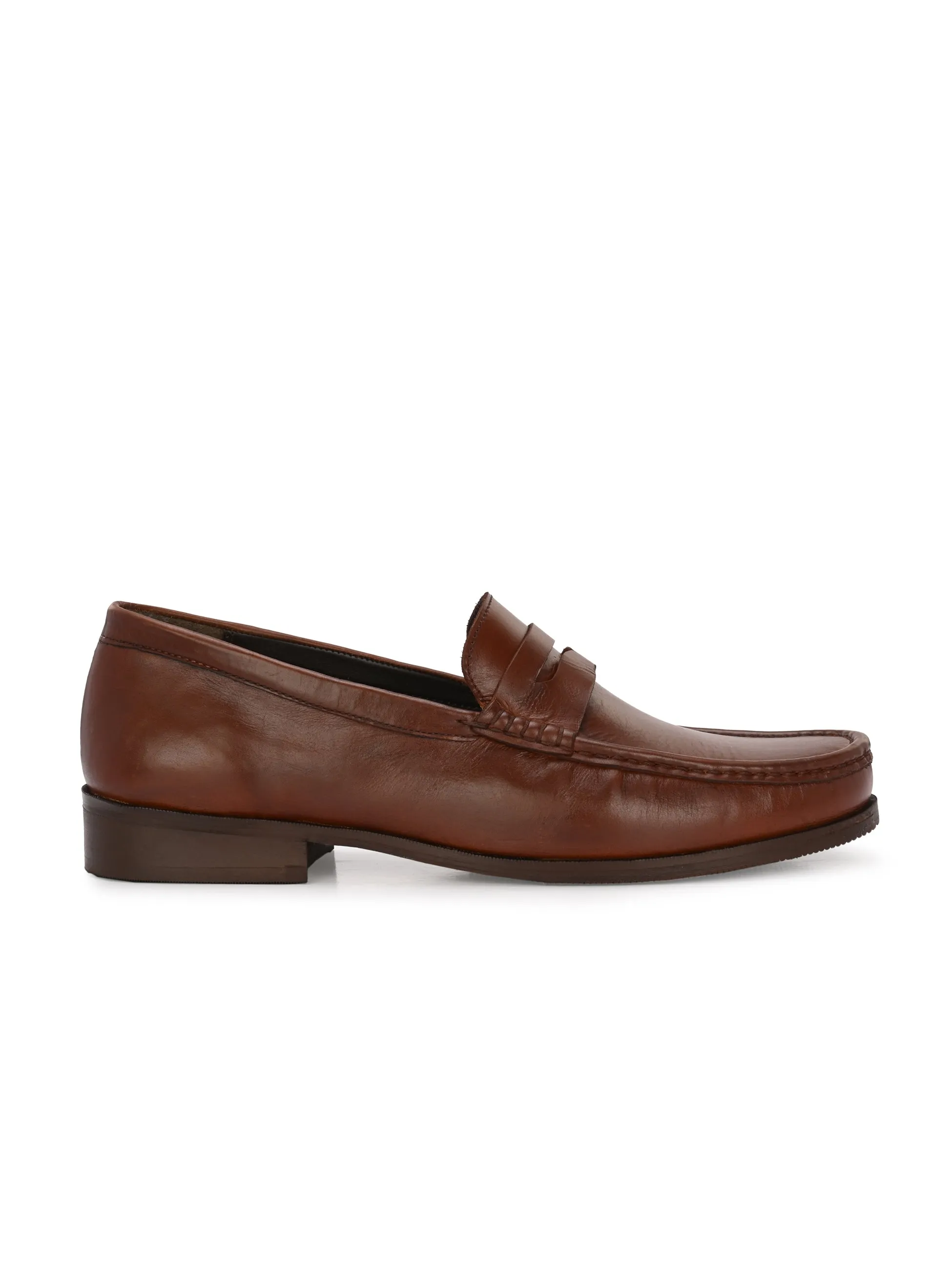 Men's Genuine Leather Slip On moccasin loafer shoes for men
