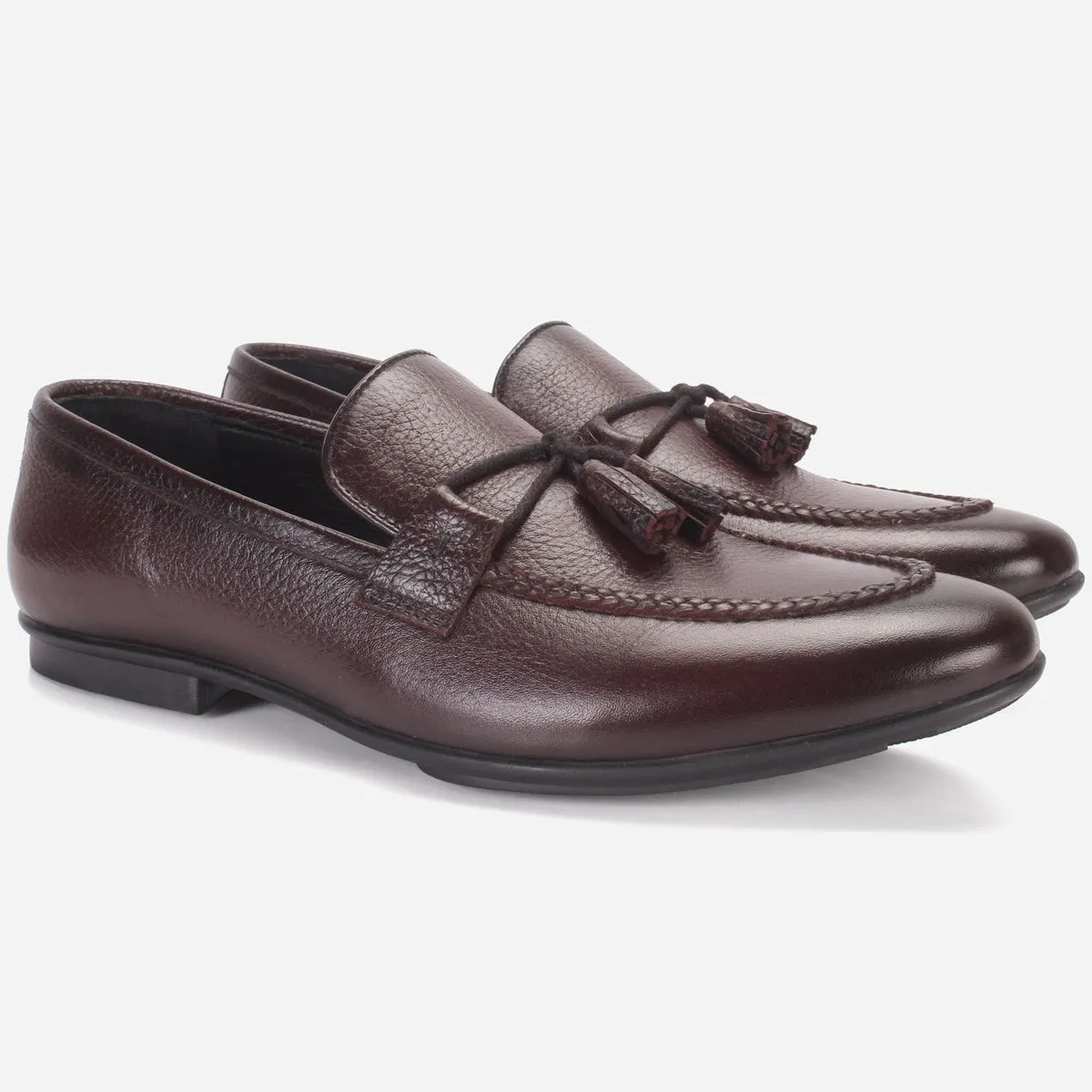 Mens "ENDSON" Leather Formal Slip-on Dress Shoes