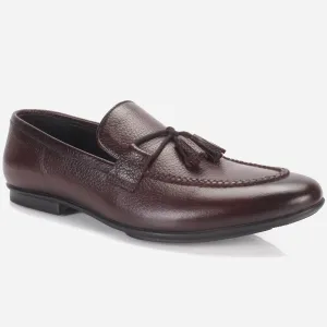 Mens "ENDSON" Leather Formal Slip-on Dress Shoes