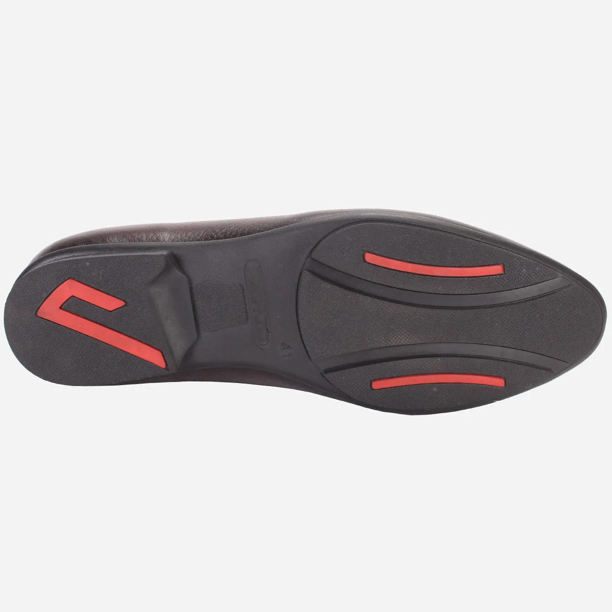 Mens "ENDSON" Leather Formal Slip-on Dress Shoes