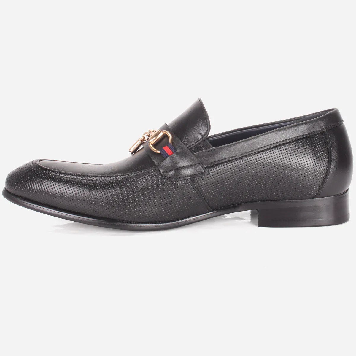 Mens "FYRRE" Leather Dress Formal Slide In Shoes