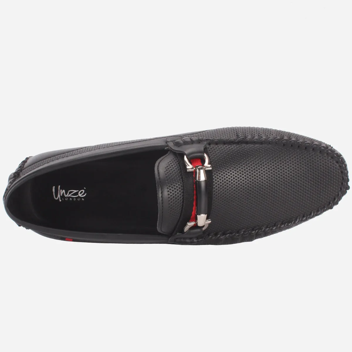 Mens "THIAGO" Casual Slip On Moccasin Shoes