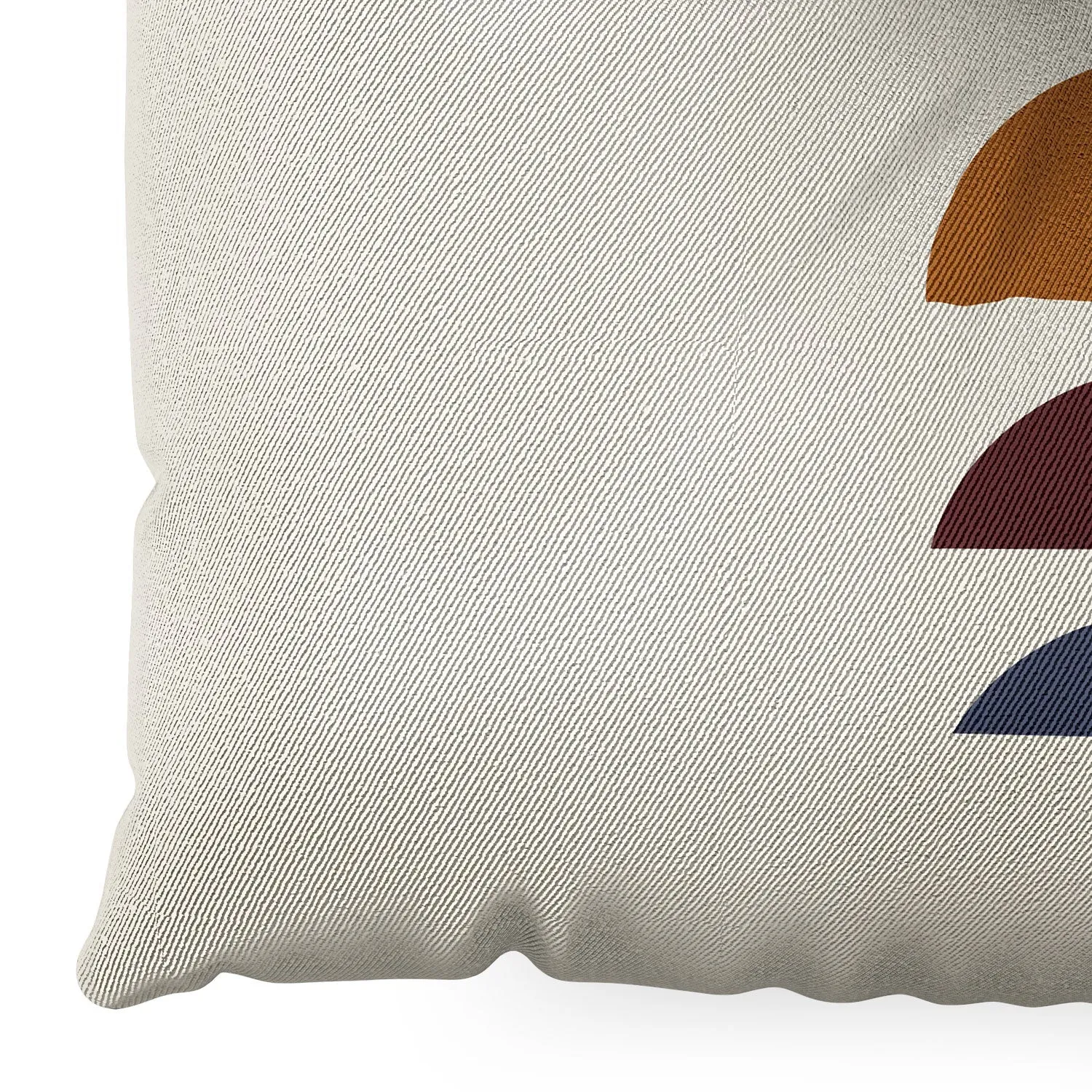 Minimal Sunrise Sunset I Floor Pillow Square
