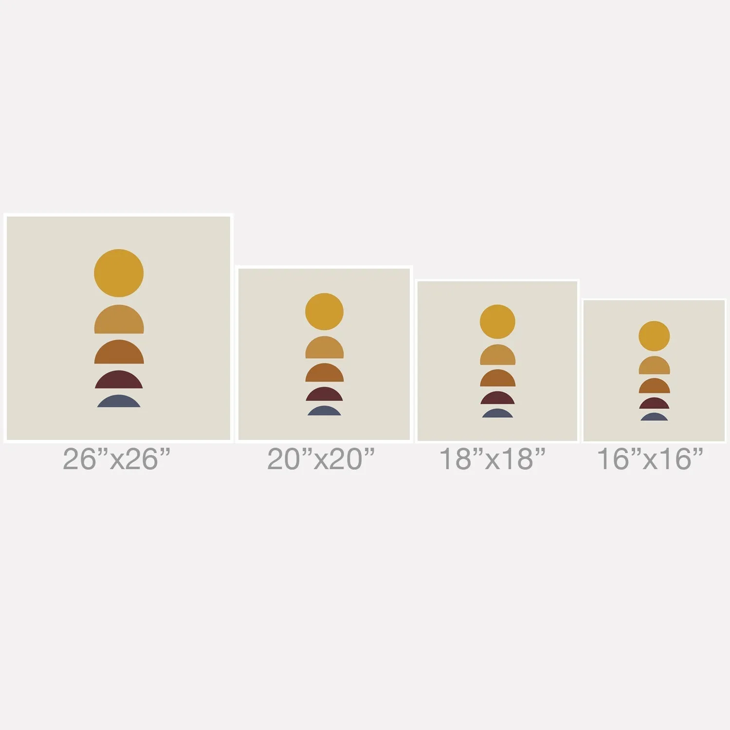 MINIMAL SUNRISE SUNSET I