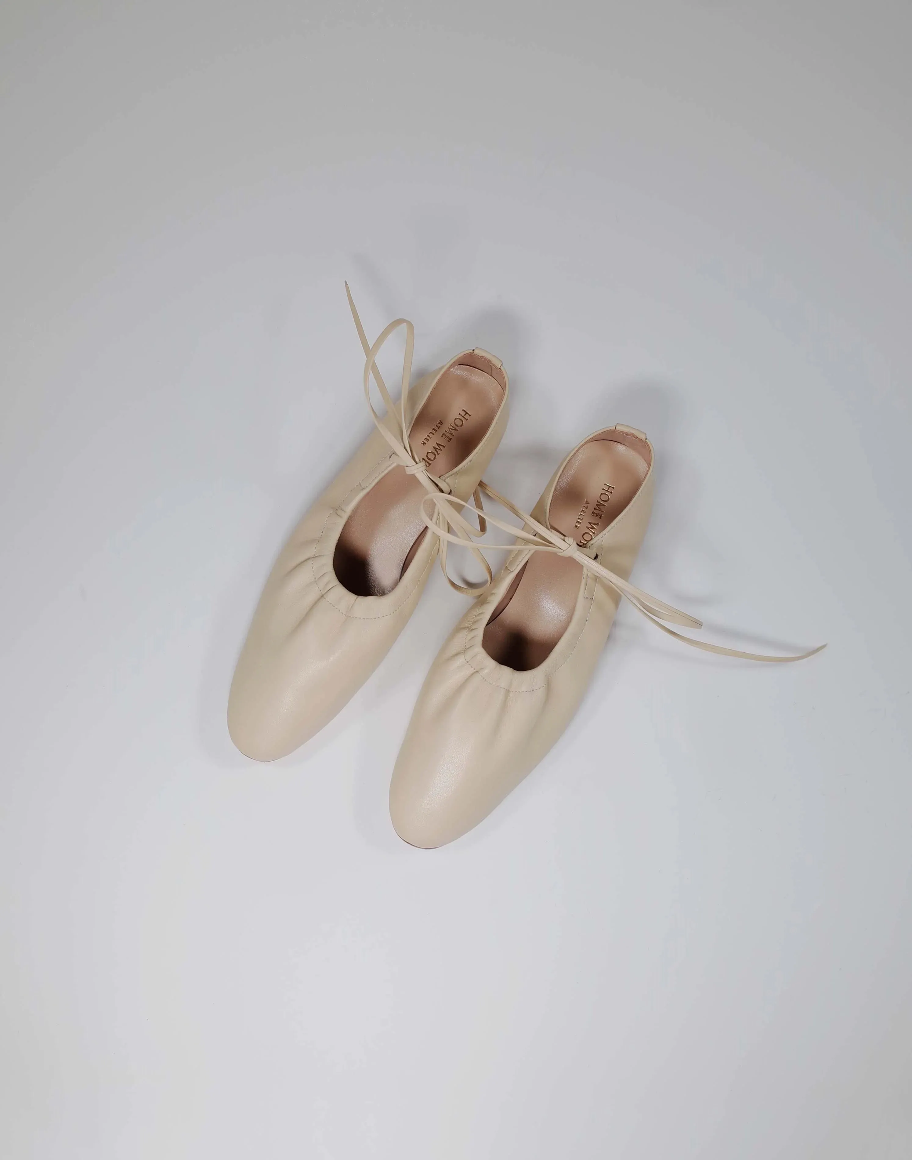 Naples Yellow Ballet Flats