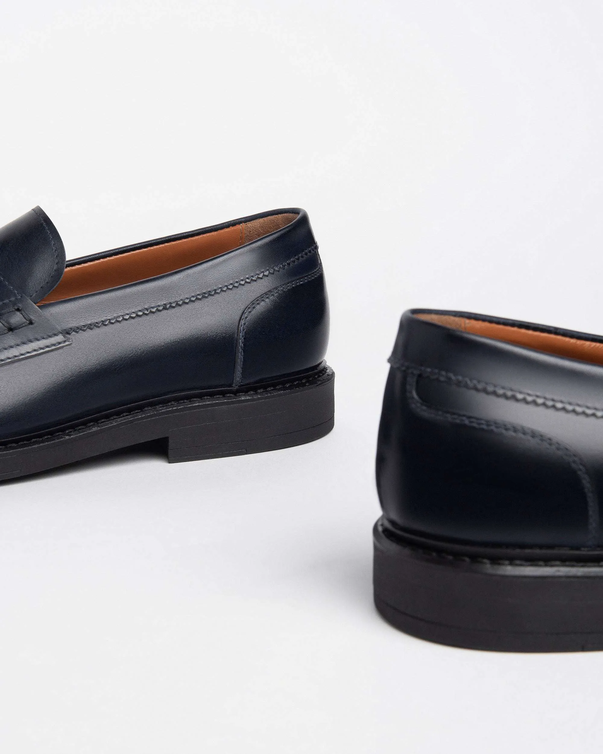 NeroGiardini Navy Loafer|I400330U20