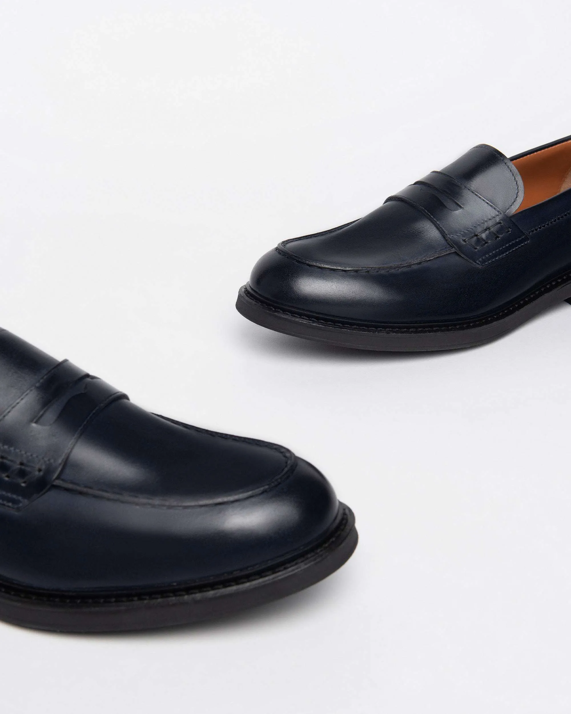NeroGiardini Navy Loafer|I400330U20