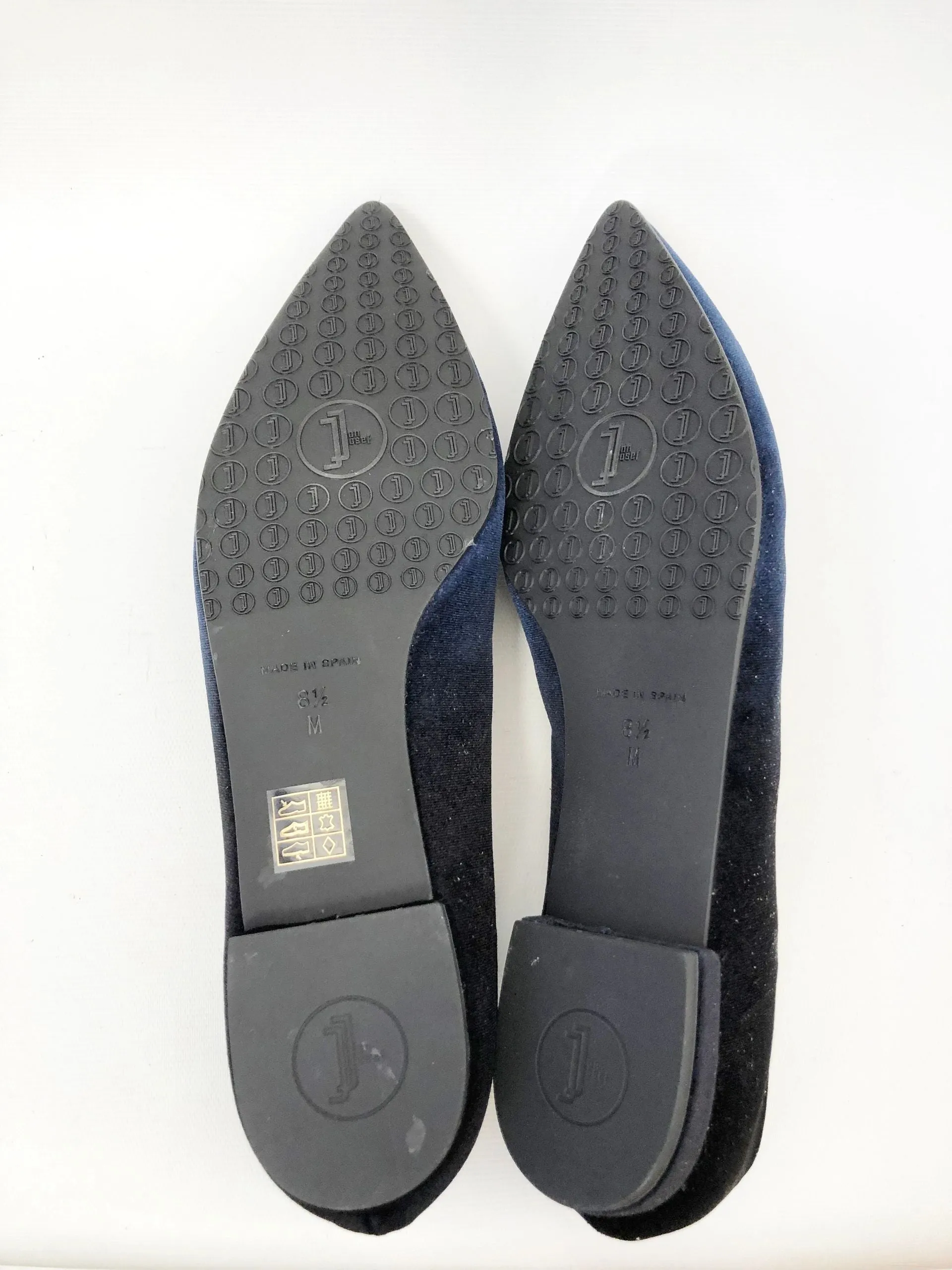 NEW Jon Josef Velvet Flats Size 8.5