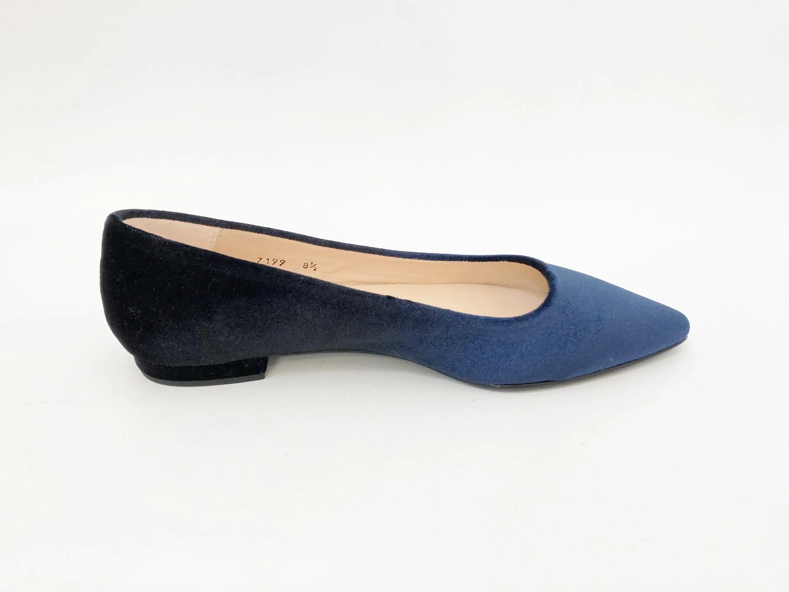 NEW Jon Josef Velvet Flats Size 8.5