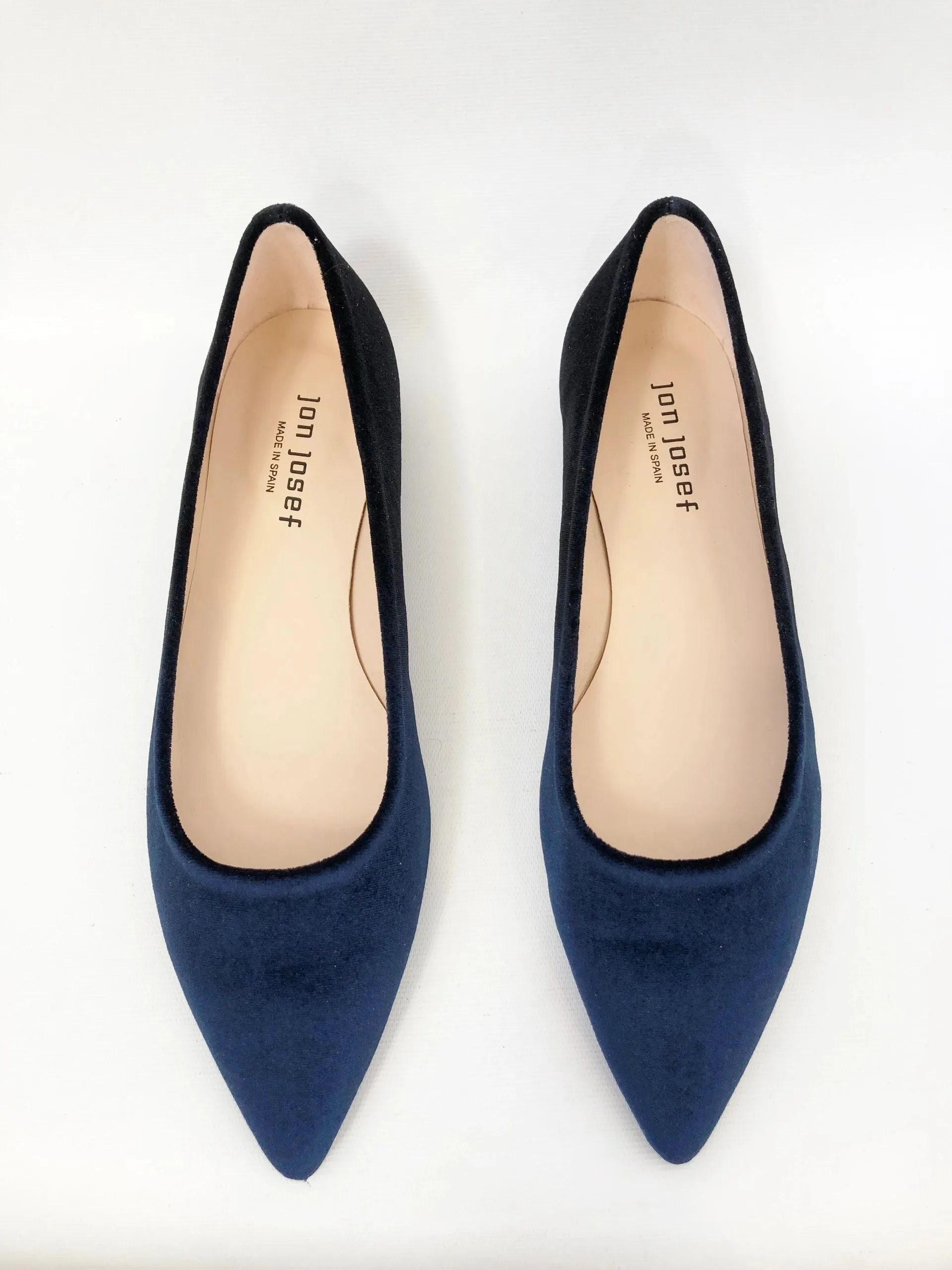 NEW Jon Josef Velvet Flats Size 8.5