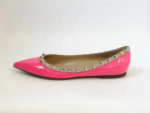 NEW Rockstud Ballet Flats Size 40 It (10 Us)