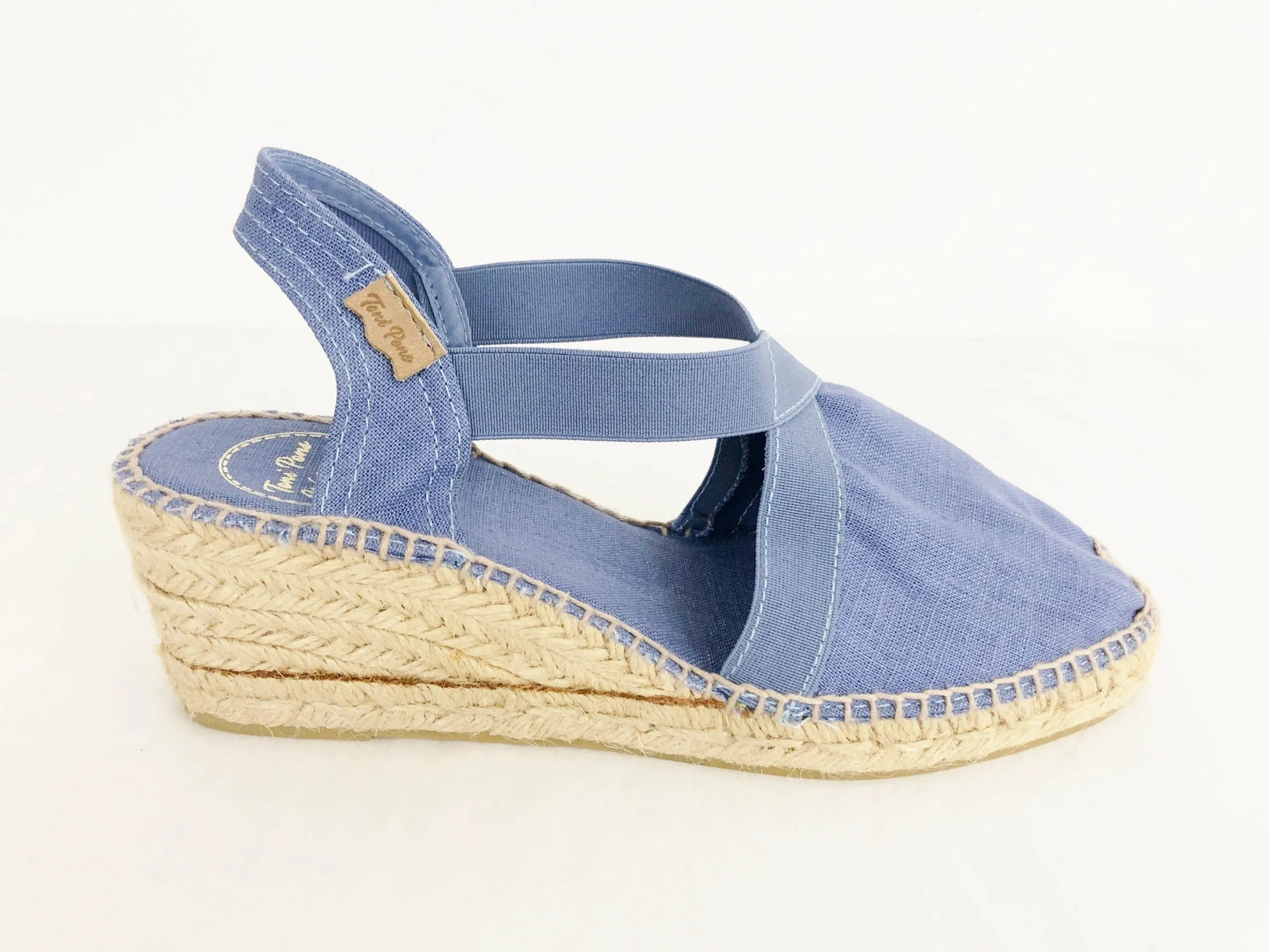 NEW Toni Pons Terra Wedge Espadrille Size 39 It (9 Us)