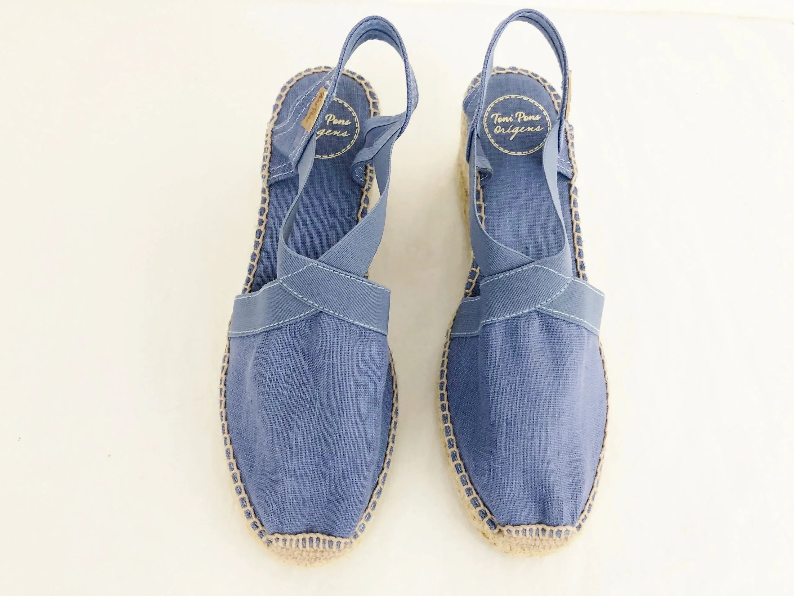 NEW Toni Pons Terra Wedge Espadrille Size 39 It (9 Us)