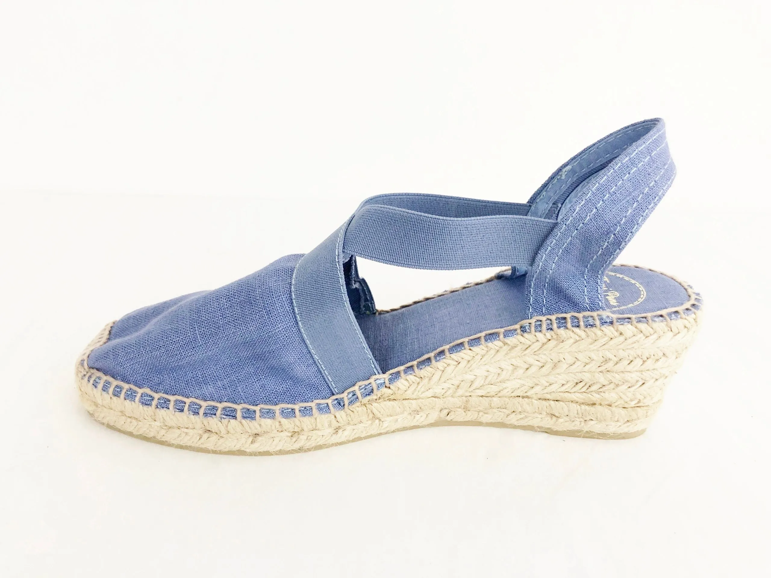 NEW Toni Pons Terra Wedge Espadrille Size 39 It (9 Us)