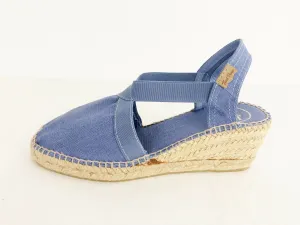 NEW Toni Pons Terra Wedge Espadrille Size 39 It (9 Us)