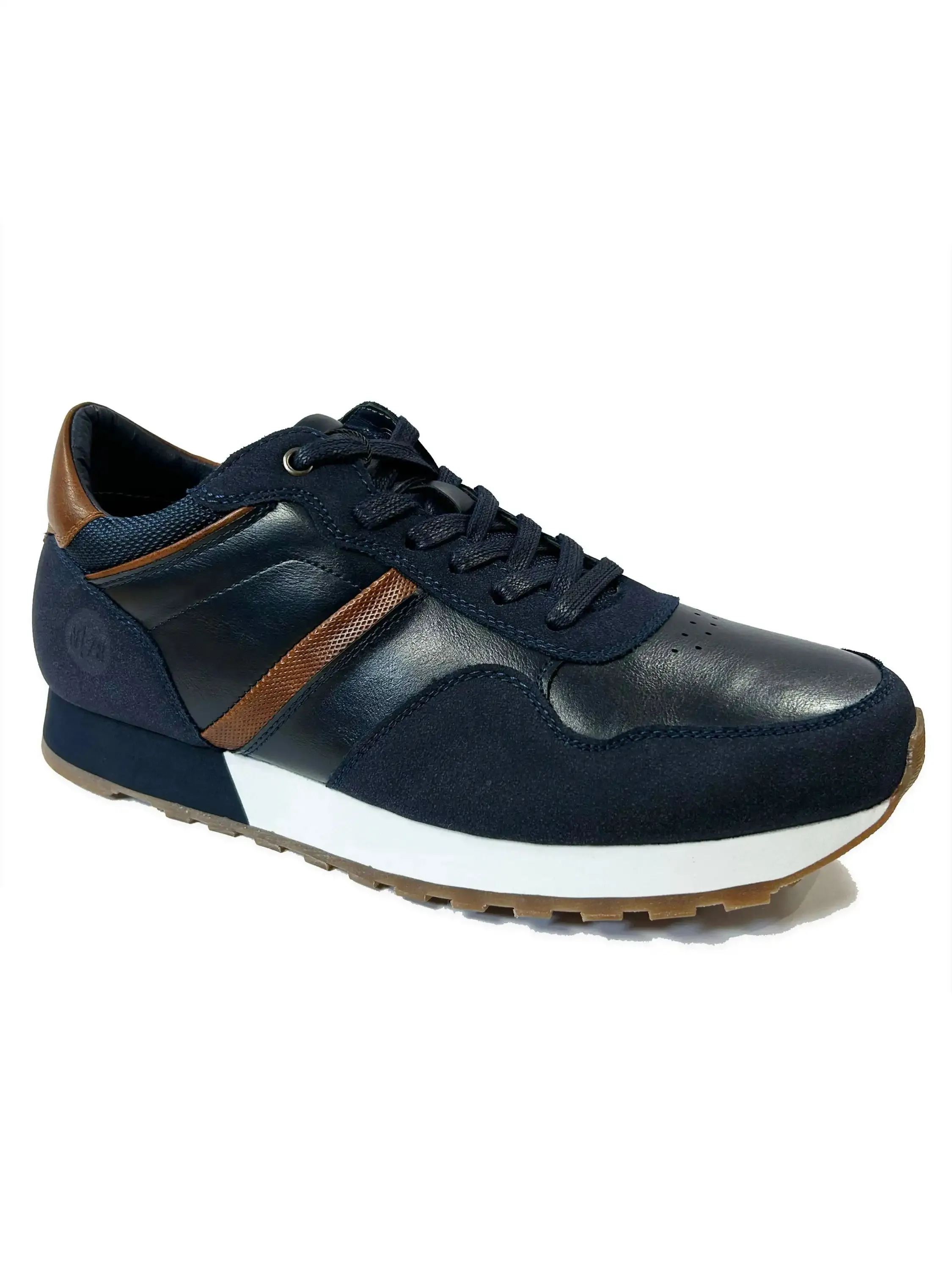 Ninety 78 Mens Trainers NTY506 Navy